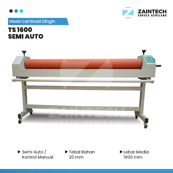 Serupa Mesin Laminasi Dingin TS 1600 Semi Auto